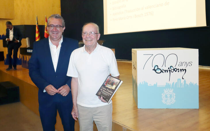 El profesor Antonio Bravo presenta un nuevo estudio sobre la Carta de Poblament de Benidorm